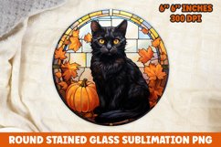 Halloween Round Sublimation PNG | Halloween Sublimation Product Image 1