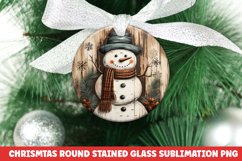 Christmas Round Ornament PNG | Christmas | Sublimation | PNG Product Image 1