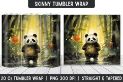 Pand Tumbler Sublimation Wrap | Sublimation Designs Product Image 1