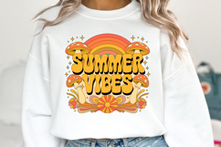 Summer Vibes SVG Design | SVG Cut files Product Image 2