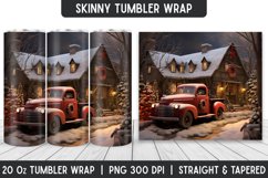 Christmas Tumbler Wrap | Tumbler | Christmas Sublimation Product Image 1