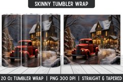 Christmas Tumbler Wrap | Tumbler | Christmas Sublimation Product Image 1