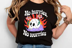 No Hurries, No Worries SVG | Quotes | SVG Cut Files Product Image 2