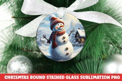Christmas Round Ornament PNG | Christmas | Sublimation | PNG Product Image 1