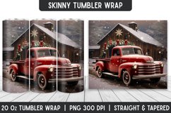 Christmas Tumbler Wrap | Tumbler | Christmas Sublimation Product Image 1