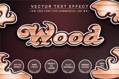 Craft Wood - Editable Text Effect, Font Style Product Image 2