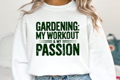 Gardening my Workout &amp; my Passion SVG | Quote | SVG Cut File Product Image 2