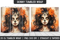 Halloween Tumbler Wrap | Sublimation | Tumblers | Fall Product Image 1