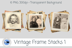 PNG Vintage Frame Stacks 1 Product Image 2