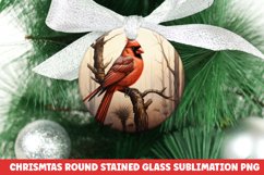 Christmas Round Ornament PNG | Christmas | Sublimation | PNG Product Image 1