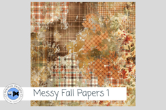 Messy Fall Papers 1 Distressed Autumn Backgrounds Product Image 2