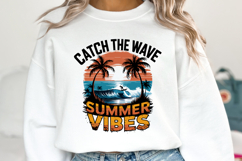 Summer Vibes SVG Design | SVG Cut files Product Image 2