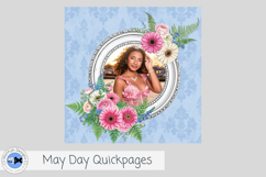 May Day Digital Scrapbook Quickpages Product Image 2