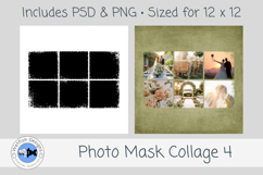 PSD Photo Mask Collage 4 Product Image 2