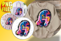 A Doodle Letter Valentine Whimsical Joyful Charm! Product Image 1