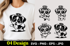 Royal Puppy SVG PNG Product Image 1
