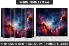 Tumbler Sublimation Wrap | 3D Sublimation | Skinny Tumbler Product Image 1