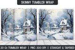 Christmas Tumbler Wrap | Christmas | Sublimation Product Image 1