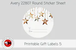 Christmas Printable Gift Labels 5 Product Image 2