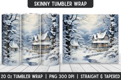 Christmas Tumbler Wrap | Christmas | Sublimation Product Image 1