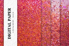 red glitter Background Wallpaper Sparkles Digital Paper_2 Product Image 1