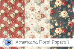 Americana Floral Papers 1 Product Image 2
