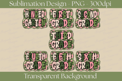 Back To School Grade Level Pink Camo Teacher &amp; Student Shirt Product Image 1