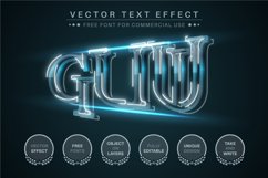 Blue Flash - Editable Text Effect, Font Style Product Image 6