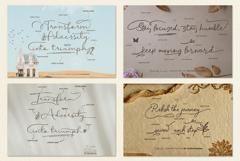 The Aesthetic Swash Box 12 Script Font Bundle Product Image 7