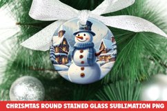 Christmas Round Ornament PNG | Christmas | Sublimation | PNG Product Image 1