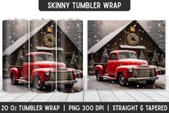 Christmas Tumbler Wrap | Tumbler | Christmas Sublimation Product Image 1