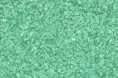 Green glitter with small four-leaf clovers &amp; sparkles Product Image 1