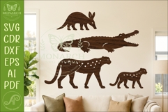 Safari Animal, African Wildlife Silhouettes 7 Product Image 1