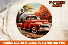 Halloween Round Sublimation| Sublimation | Pumpkin | Fall Product Image 1