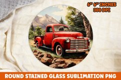 Halloween Round Sublimation| Sublimation | Pumpkin | Fall Product Image 1