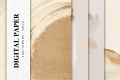 Gold Abstract Background Digital Paper Wallpaper Wallart Product Image 1