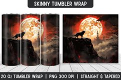 Halloween Tumbler Wrap | Sublimation | Tumblers Product Image 1