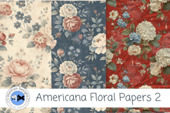 Americana Floral Papers 2 Product Image 2