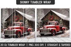 Christmas Tumbler Wrap | Tumbler | Christmas Sublimation Product Image 1