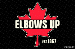 Elbows Up SVG | Canada Day | SVG Cut Files Product Image 1