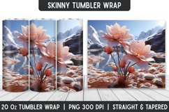 Tumbler Sublimation Wrap | Christmas Product Image 1