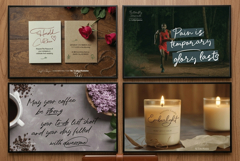 The Aesthetic Swash Box 12 Script Font Bundle Product Image 8