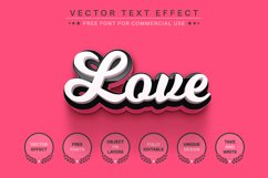 Dark Pink - Editable Text Effect, Font Style Product Image 2