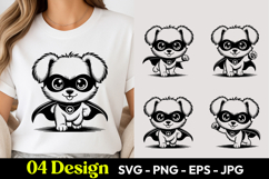 Superhero Puppy SVG PNG Product Image 1