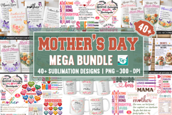 Mother's Day Mega PNG Bundle | Mother's Day PNG Big Bundle Product Image 1