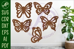 Butterfly silhouettes laser cut out 1 Product Image 1