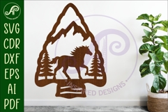 Arrowhead Horse animal wall sign Product Image 1