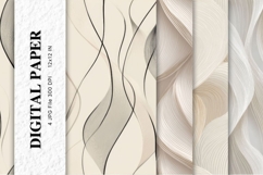 Gold Abstract Background Digital Paper Wallpaper Wallart Product Image 1