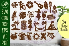 Tropical Silhouette Shapes x 25 Bundle Product Image 1