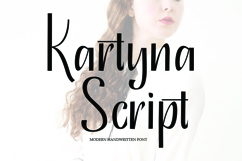 Kartyna Script Product Image 1